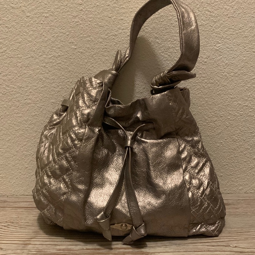 Elliot Lucca Metallic Leather Purse